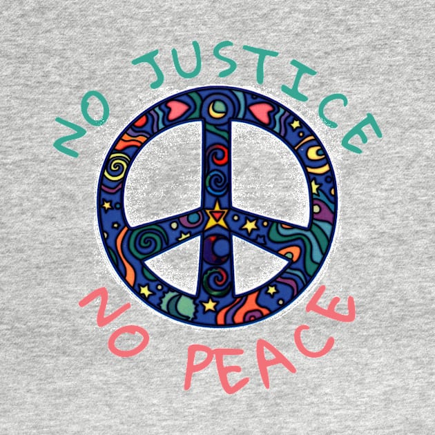 NO JUSTICE NO PEACE by againstthelogic